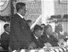 A sznok mellett jobbra grf Klebelsberg Kuno valls- s kzoktatsgyi miniszter a Vroshza dsztermben. (1930.06.14.) Reprodukci: Rzsa Gbor, KJM