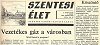 A Szentesi Élet Internet-archívumának kuriózuma az 1968. áprilisi első szám (szkennelt oldalak).