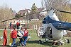Ment-helikopter a Szentesi Krhzban. Fot: Vidovics Ferenc (2003) 