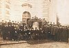 1921. november 15.: felhzzk a Nagytemplom tornyba az j nagyharangot. Fot: Fridrich Jnos