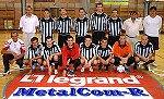 A Legrand-MetalCom-Szentes csapata a Futsal Magyar Kupa negyeddntjben. Fot: Vidovics Ferenc