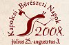 A kapolcsi Bvszeti napok 2008 logja. Forrs: www.kapolcs.hu