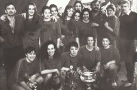 Bajnokcsapatok Eurpa Kupjt nyert a Szentes vzilabda csapata 1993-ban.  Fot: DM/DV
