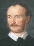 Boros Smuel (1787-1866) szentesi jegyz, fbr, majd a vros els polgrmestere (Ifj. Kiss Blint, festmnye - 1893). Reprodukci: Vidovics Ferenc