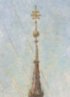 Az evanglikus templom toronycscsa Kovts Kroly festmnyn