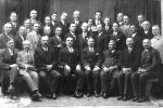 A szentesi tisztikar (1927) tagjai. Forrs: Szentesi Levltr