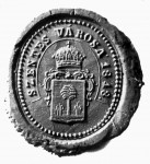 Szentes ősi címere egy pecséten
