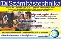 TEAM Számítástechnika - Szentes, újsághirdetés