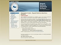 Magzati Medicina Alapítvány - CMS honlap, régi dizájn meghagyásával
