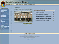 Szegedi Hittudományi Főiskola - honlap átdolgozás (2007)