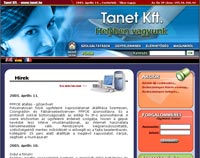 Tanet Kft. - Internet szolgáltatások - Szentes (2005) 