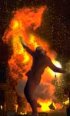Ember a tűzben - illusztráció -  www.stuntmen.com
