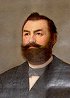 Szűrszabó Nagy Imre (1828-1910) földbirtokos, városi képviselő, nemes adományozó a Református Imaházban levő festménymén. Fotó: Tímár Ferenc