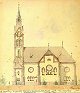 Dobovszky templomterve (1912/14). Forrás: Szentes helyismereti kézikönyve - 2000