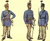 Nemzetőrök viselete az 1848-49-es szabadságharc alatt. Forrás: Szentes helyismereti kézikönyve - 2000