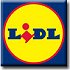 A Lidl-áruházlánc logója.
