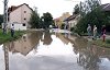 Hétszáz köbméter víz ömlött a József Attila utcára a napokban Fotó: Vidovics Ferenc