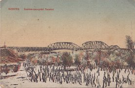 Szentes-csongrádi Tiszahíd (Untermüller, 1913)