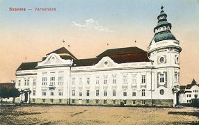 Városháza (Vasúti Levelezőlap Árusítás, 1914)