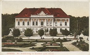 Királyi Járásbíróság és Erszébet parki részlet (Molnár, 1920)