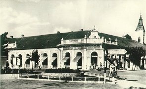 Kossuth tér, Haris üzletház  (Képzőművészeti Alap, 1960)