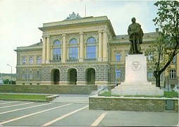 Kossuth szobor, 1970-től a megyeháza előtt (Képzőművészeti alap, 1975)