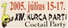 A XIV. Kurca-parti Coctail Party kinagyítható plakátja. Forrás: Szuperinfo