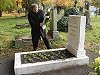 Koszta József sírja a Fiumei úti temetőben. Fotó: Vidovics Ferenc - 2005