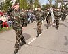 Büszke katonák a szentesi dandár műszaki napján. Fotó: Vidovics Ferenc