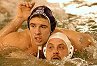 Berki András itt még játékosként - a vízben könnyebb volt(?) Fotó: Vidovics Ferenc - 2004