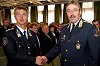 Balogh-Szabó Imre alezredes, rendőrkapitány és Lukács János dandártábornok, megyei főkapitány. Fotó: Vidovics Ferenc - 2007