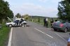 A szombati balesetben két személyautó ütközött. Fotó: www.promenad.hu