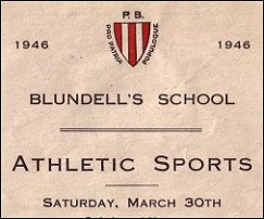 School sports day programme, 1946 (CLICK here!) - Iskolai sportnap-program, 1946 (KATT ide!)