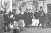 Május elsejei felvonulás 1908-ban. Forrás: Szentesi Élet