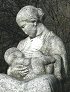 A szoptató anya - Budapest, Gellérthegy - Fotó: Legeza Dénes István, www.neumann-haz.hu