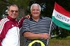 Cseuz László Kanadában találkozott egy volt magyar válogatott kerettag birkózóval, Csókai Jánossal. Fotó: DV