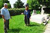 Széchenyiné Csergő Juditnak és Lantos Imrének is nagy érdeme van abban, hogy a Kálvária temető díszparcellájában temethetik újra Koszta Józsefet. Fotó: Tésik Attila
