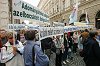 A szentesiek Budapesten tüntettek a Négy Mancs ellen – az ő egy százalékukra már aligha számíthat az alapítvány. Fotók: Karnok Csaba