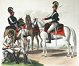 Svalizsérek - osztrák könnyűlovasok 1848-ból. Forrás: www.wikipedia.hu
