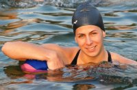 Mosolyg�san v�rja a fin�l�t Hevesi Anita. Fot�: Vidovics Ferenc