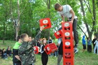 Munk�ban a "h�tpr�b�sok". Fot�: DM/DV