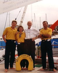 On board "White Star of Rorc" in Nice, South of France - A "White Star of Rorc" fed�lzet�n Nizz�ban, D�l-Franciaorsz�gban