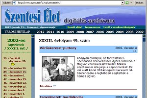 Szentesi �let - 2002