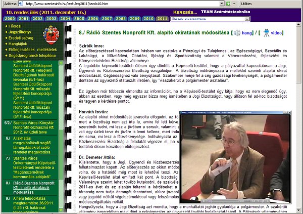 A test�leti �l�sek jegyz�k�nyvei - hanggal �s vide�kkal