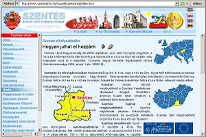 www.szentes.hu - 2004