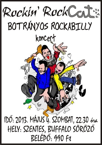 Rockcin' Rock Cats plak�t