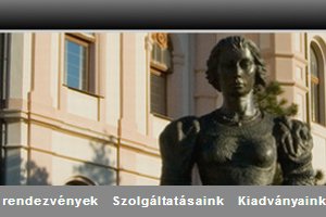 www.vksz.hu - részlet a könyvári honlap nyitóoldaláról