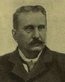 Szívós Béla (1849-1912) gimnáziumi tanár, író, lapszerkesztő. Fotó:: Erdélyi, Vasárnapi Újság, 1912/15.